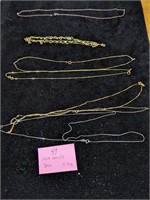 14K Gold 7.3g Necklaces