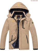 JHMORP Men's Fleece Lined Winter Jacket