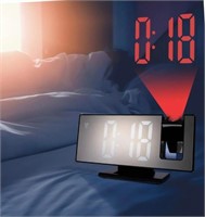 GAOSIIO LED Projection Mirror Clock