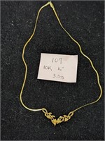 10K Gold 3.5g Necklace