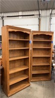 Solid wood shelving -matching