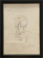 Pablo Picasso - Drawing on paper