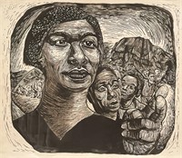 Charles White - Drawing on paper