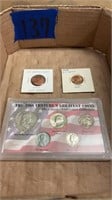“The Classic American Collection” of coins, off
