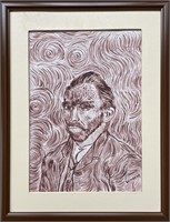 Vincent Van Gogh - Drawing on paper