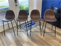 FOUR (4) COUNTER STOOLS