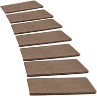 PURE ERA Bullnose Carpet Stair Treads Set Tape