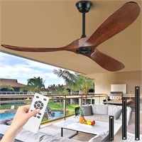 BOOSANT 60 inch Ceiling Fan Without Light,