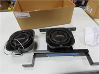 Whelen siren speakers w/bracket.