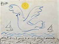 Pablo Picasso - Drawing on paper