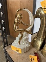 VTG NYMPH CERAMIC SCULPTURE