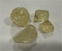 4 Amblygonite Brazil Stones