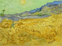 Vincent Van Gogh - Oil on paper