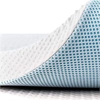 subrtex 3 Inch Gel-Infused Memory Foam Bed