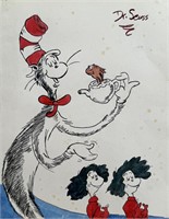 Dr, Seuss - Drawing on paper
