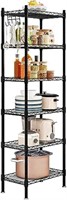 SORCEDAS Shelf 6 Wier Metal Shelves Storage Rack