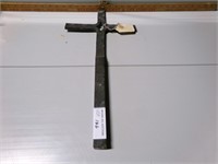 Blacksmith made cross