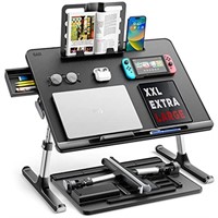 Laptop Bed Tray Desk, SAIJI X-Large Adjustable Lap