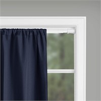 Zenna Home Window Curtain Rod, Easy Install Telesc
