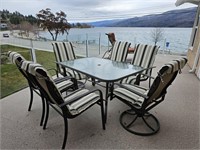 Patio Table, Chairs & Cushions