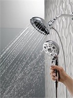 Delta Faucet 5-Spray H2Okinetic In2ition 2-in-1 Du