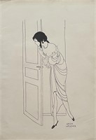 Gerda Wegener - Drawing on paper