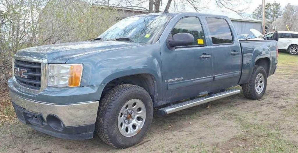 2007 GMC Sierra SLE Crew Cab 4x4