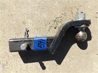 Drop Receiver Hitch w/ 1 7/8 inch Masterlock