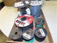 Assorted wire roll lot.