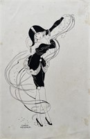 Gerda Wegener - Drawing on paper