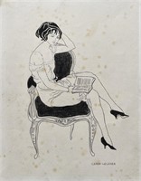 Gerda Wegener - Drawing on paper
