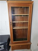 Vintage Gun Showcase Cabinet