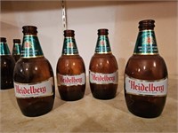Vintage Heidelberg Beer Bottles