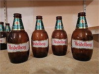 Vintage Heidelberg Beer Bottles