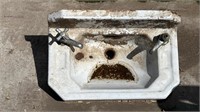 Offsite Item - cast iron sink