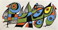 Joan Miro - Drawing on paper