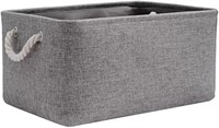 $25  Full Gray Foldable Storage Baskets  1916in