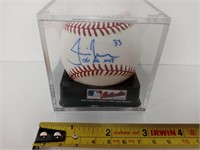 Justin Morneau Signed Baseball