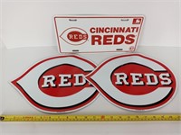 Cincinnati Reds Magnets & Metal Vehicle Plate