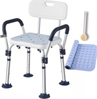 $70  Trondiver Heavy Duty Shower Chair  Adjustable