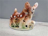 Deer Figural Vase
