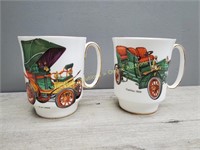 Vintage Car Mugs