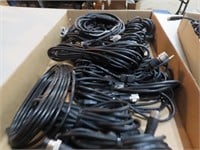 Assorted dash camera cables wiring.