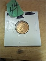 1947 Canada penny Patina Darkening
