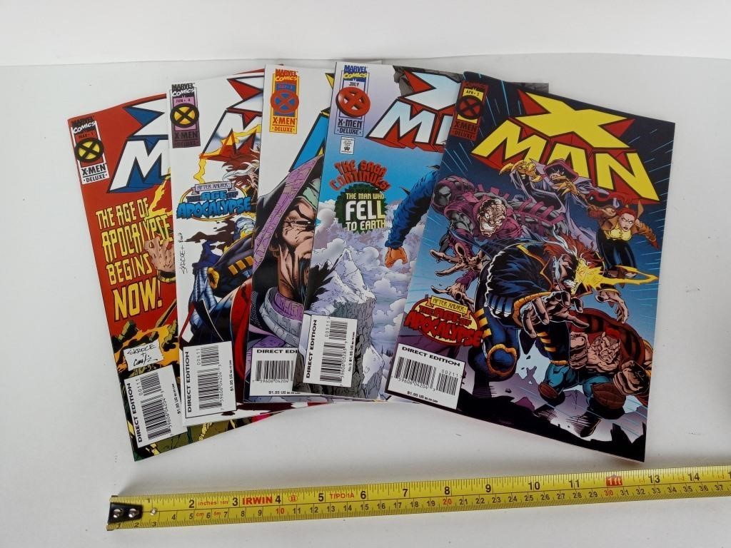 X Men X Man Volume 1 Run Comic Books