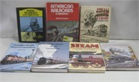 Seven Assorted Train Books