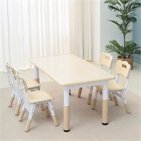 $180  Adjustable Toddler Table & Chair Set  2-10yr