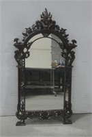 30"x 57" Carved Wood Framed Mirror