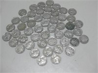 Fifty Buffalo Indian Head Nickels