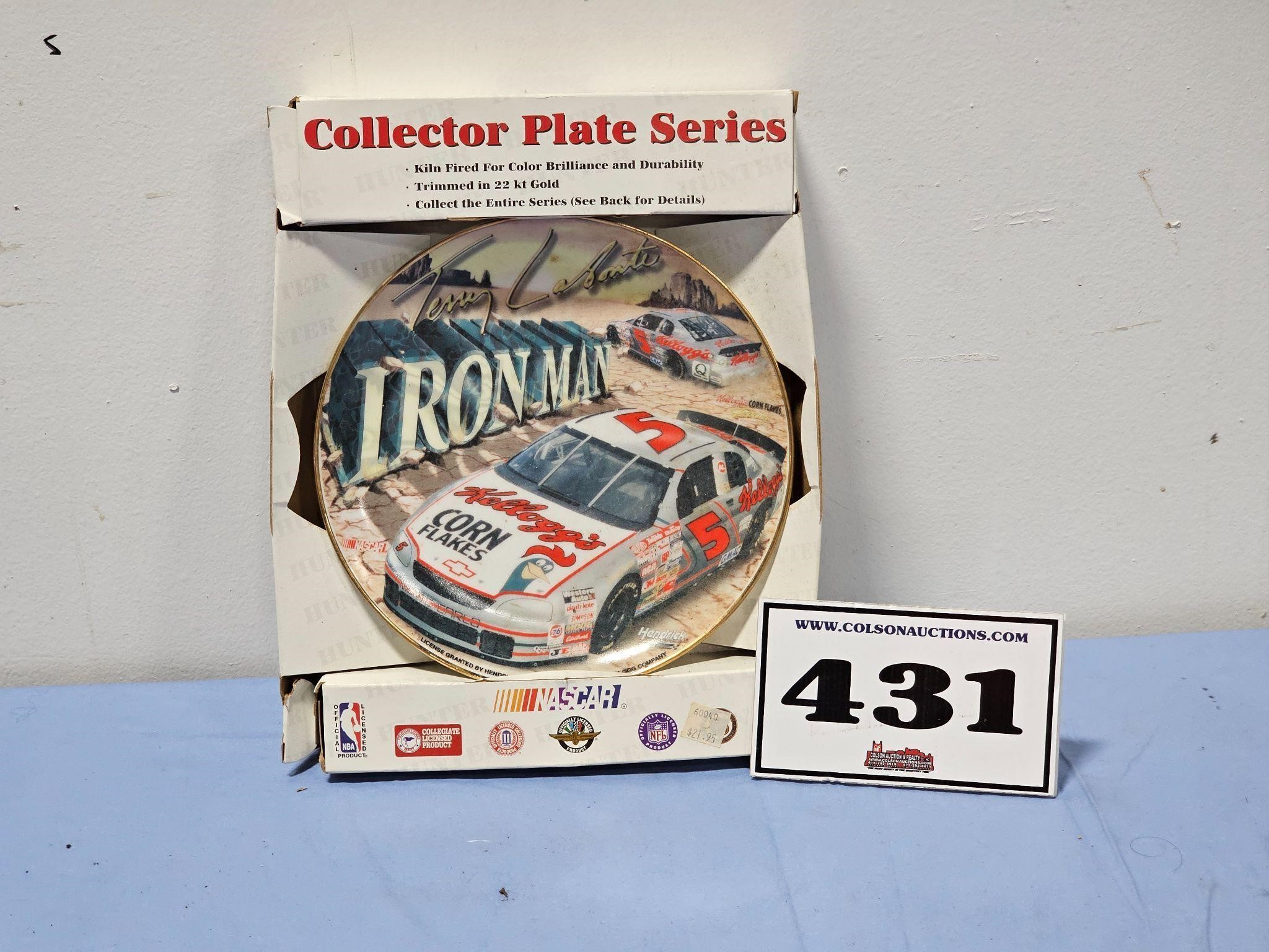 Terry LaBonte IRONMAN plate